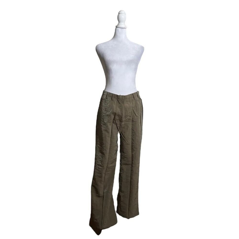 Cordier Mulberry Silk Blend Ladies Work Formal Pants Trousers Designer EU 44